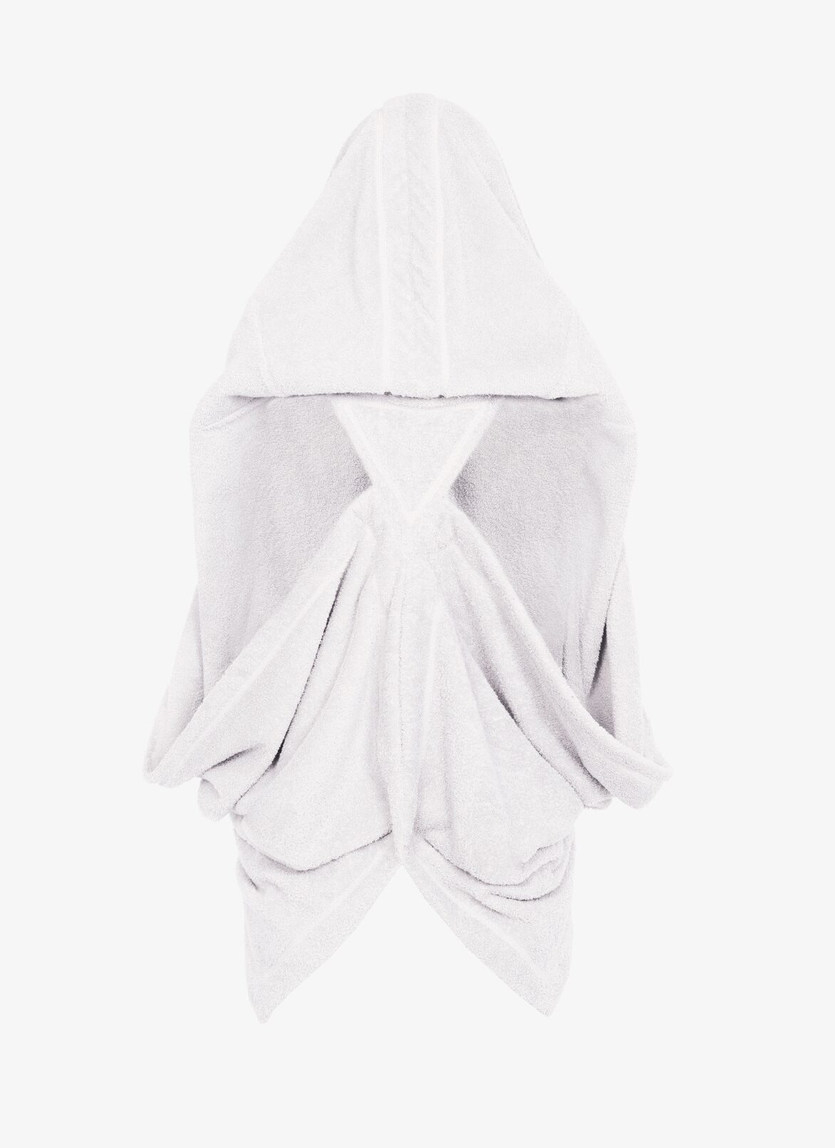 SHORT BATHROBE ALAÏA WHITE SHORT BATHROBE